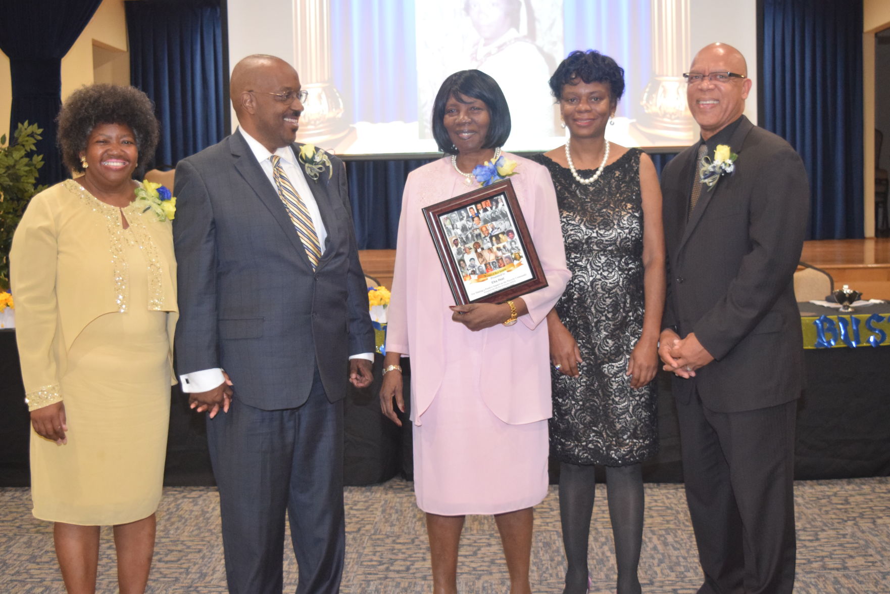 Cynthia Mae Henryhand Smith receives Legacy Award for the Elks Rest.